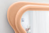 Wall Mirror Curvy 160cm Apricot