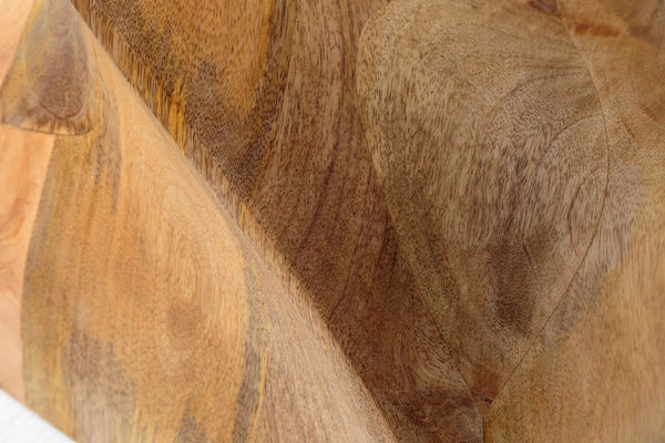 Side Table Twist 45cm Mango Wood Natural