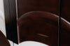 Cabinet Voodoo 120cm Mango Wood Brown Black White