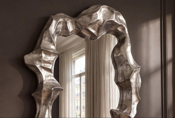 Wall Mirror Venetia 149cm Silver