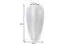 Vase Organic Orient 50cm Hammered Metal Silver
