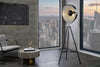 Floor Lamp Big Studio 168cm Metal Black Silver