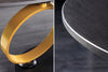 Rotating Coffee Table Axis 80-134cm Ceramic Stone Look