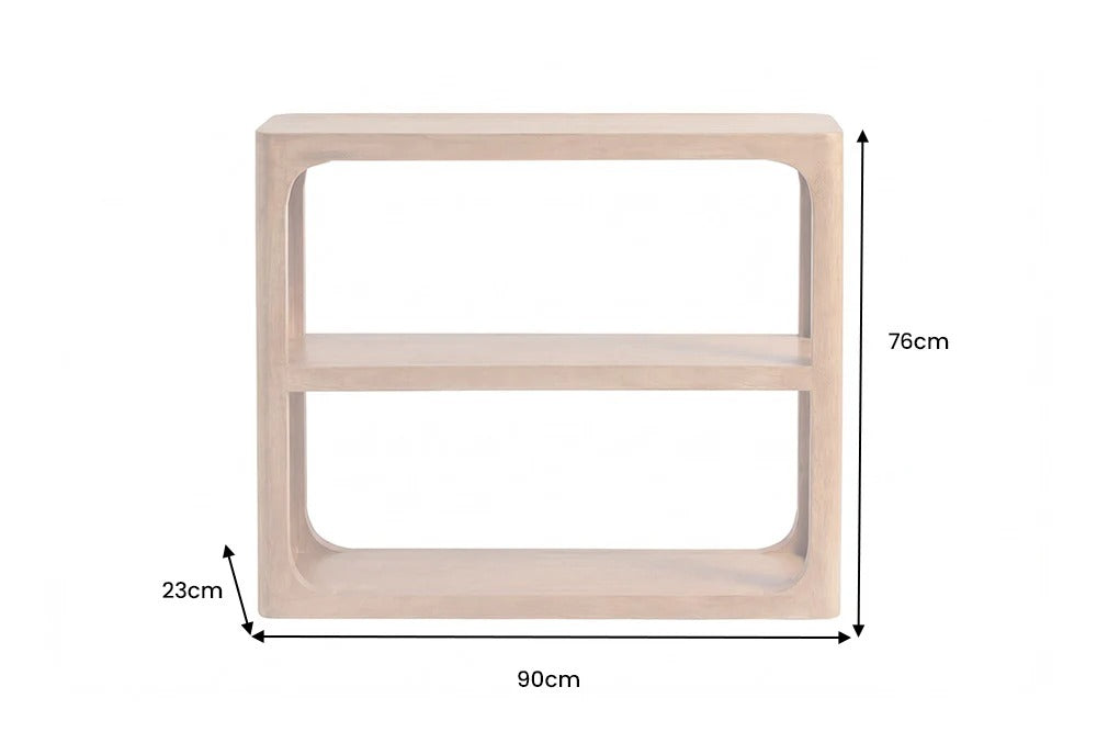 Console Table Elements 90cm Mango Wood Brown