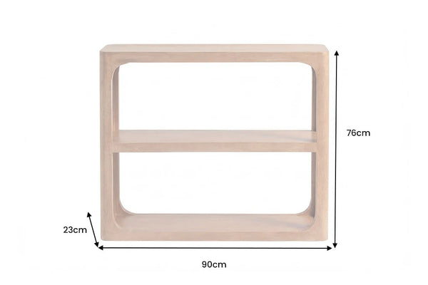 Console Table Elements 90cm Mango Wood Brown