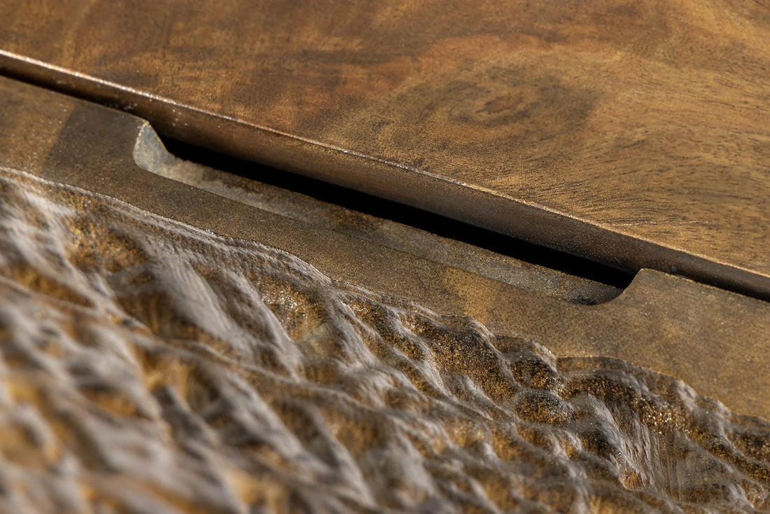 Sideboard Croco 177cm Mango Wood Brown