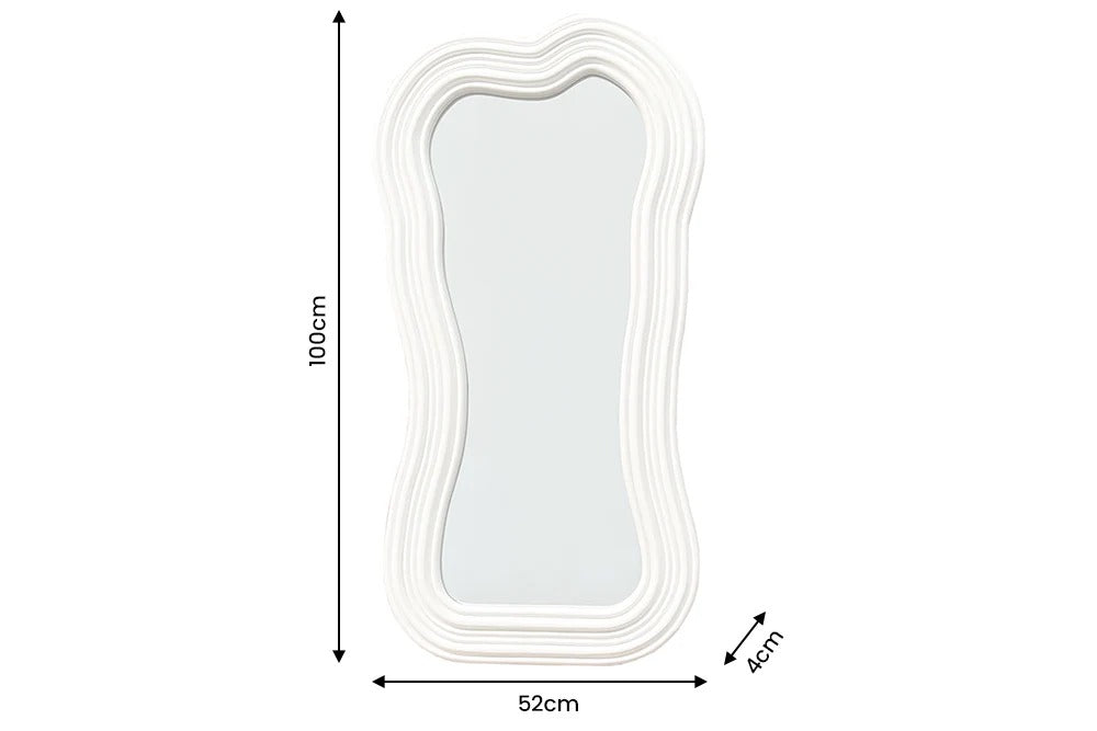 Wall Mirror Alice 100cm White
