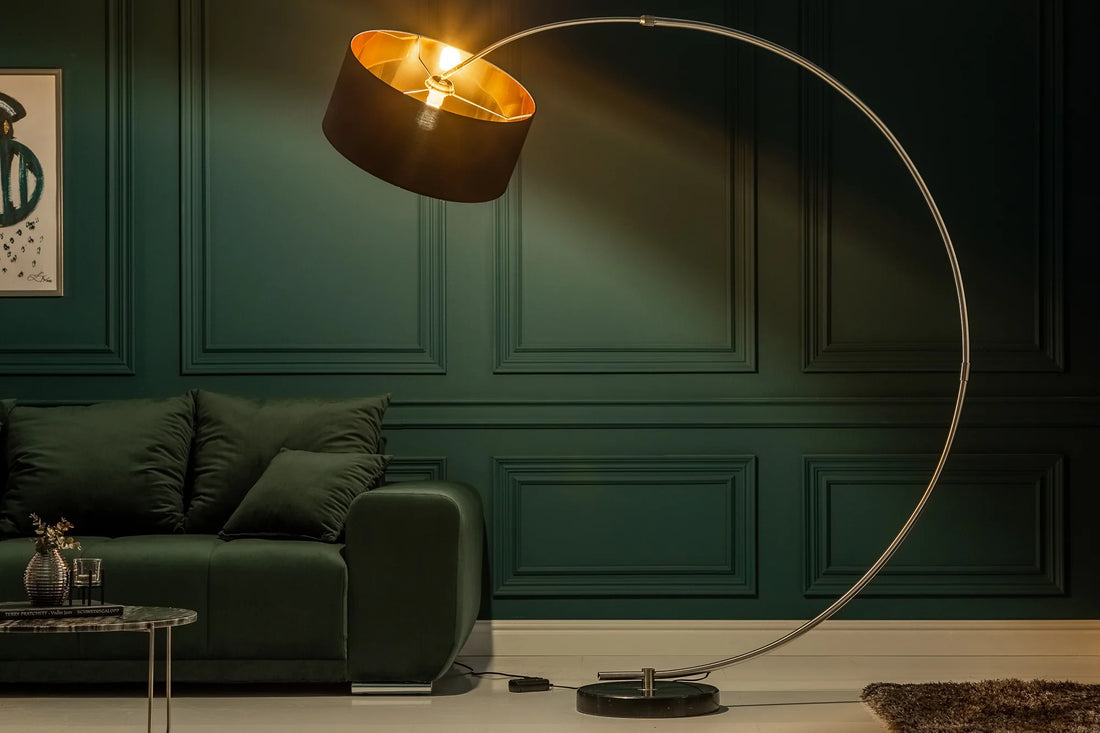 Floor Lamp Python 190cm Black Dimmer