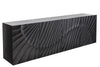 Floating Sideboard Fossil 177cm Mango Wood Black