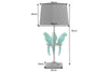 Table Lamp Wildlife 75cm Green Parrots