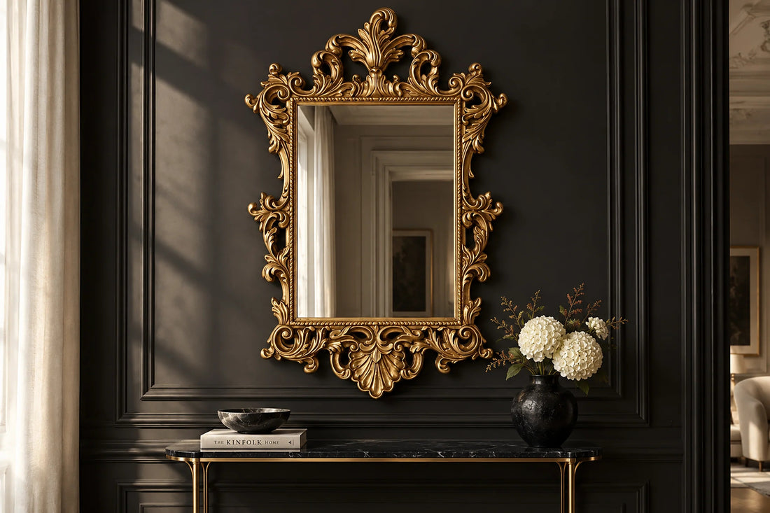 Wall Mirror Opulent 125cm Gold
