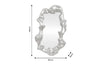 Wall Mirror Venetia 149cm Silver