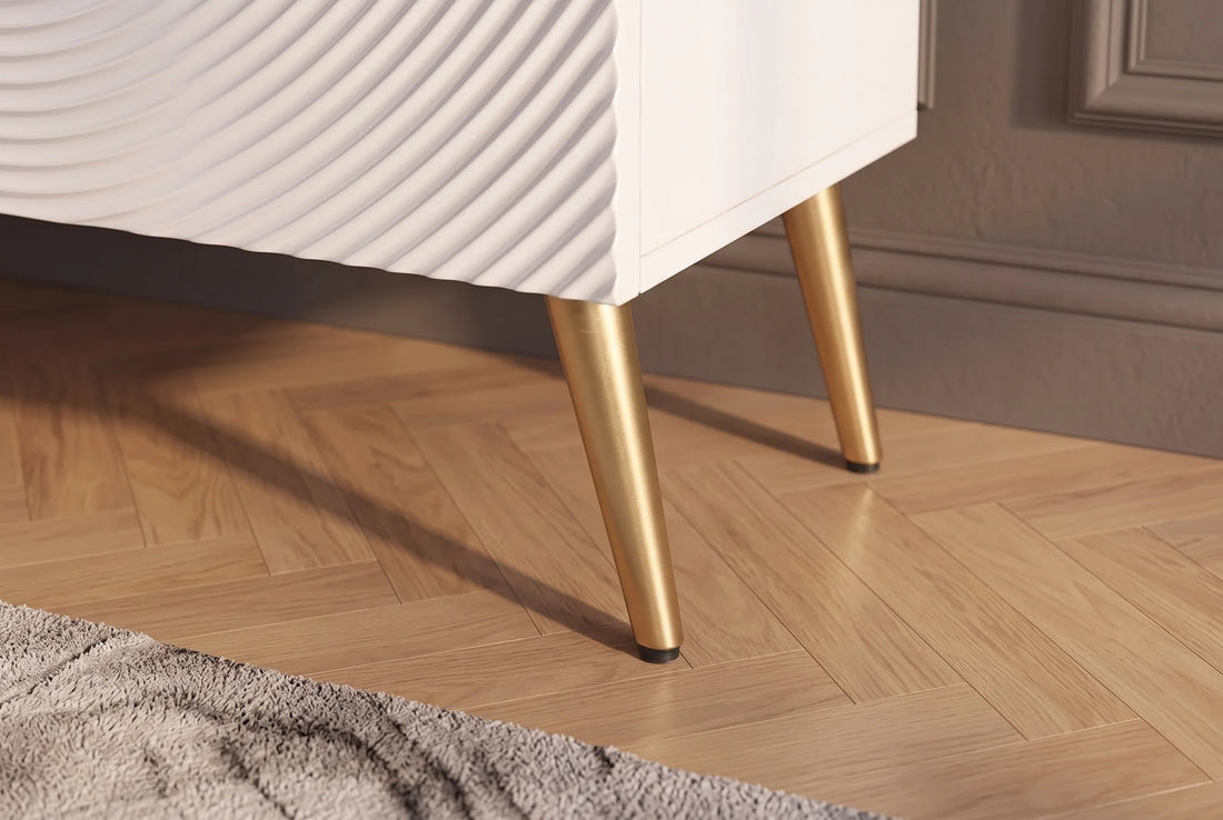 Cabinet Aurum 120cm Mango Wood White