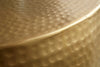 Round Coffee Table Orient 60cm Gold Blue