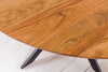 Round Dining Table Galaxie 130cm Acacia Wood Natural
