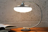 Table Lamp Luna Logo 45cm Metal Silver