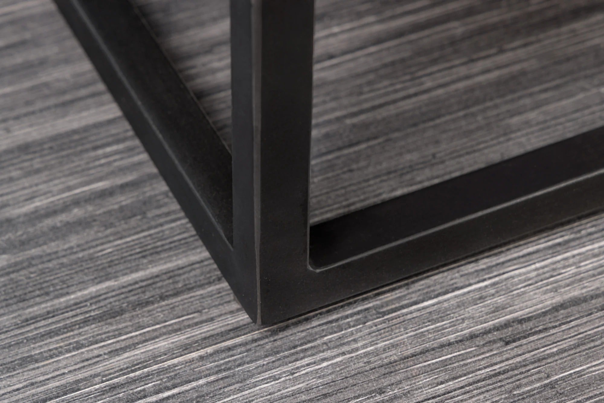 Sideboard Croco 177cm Mango Wood Grey & Black