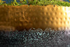 Flower Pot Orient 52cm Metal Gold