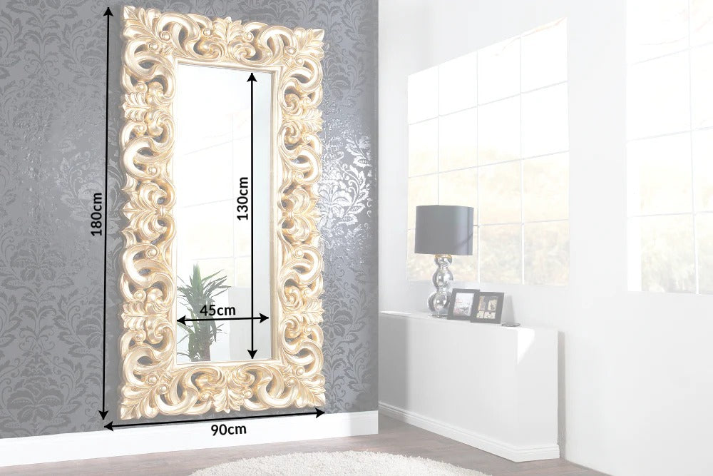 Mirror Verona 180cm Gold
