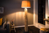 Floor Lamp Rousilique 177cm Beige Driftwood