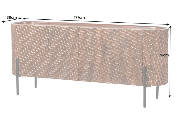 Sideboard Adlon 177cm Mango Wood Brown