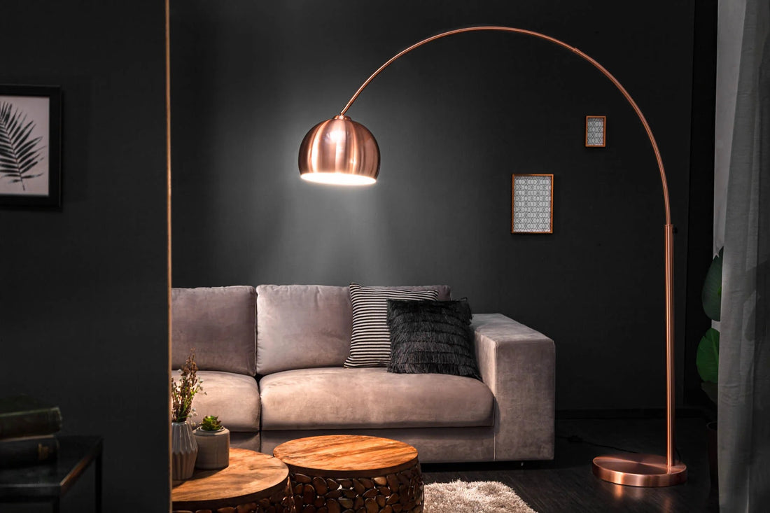 Floor Lamp Big Bow 170-210cm Copper