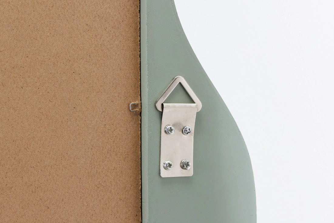 Wall Mirror Curvy 160cm Green