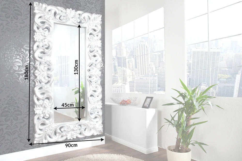 Mirror Verona 180cm Silver