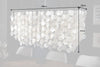 Hanging Lamp Shell Reflections 80cm White