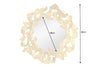 Mirror Ginkgo Leaves 68cm Metal Gold
