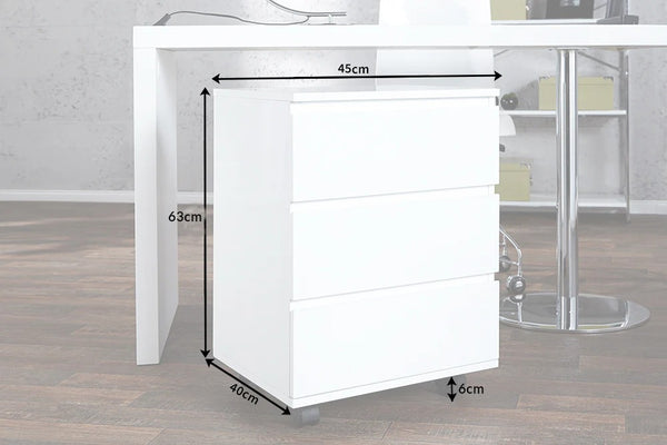 Rolling Container Big Deal 45cm White