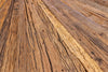 Round Dining Table Barracuda 120cm Recycled Teak Wood Brown