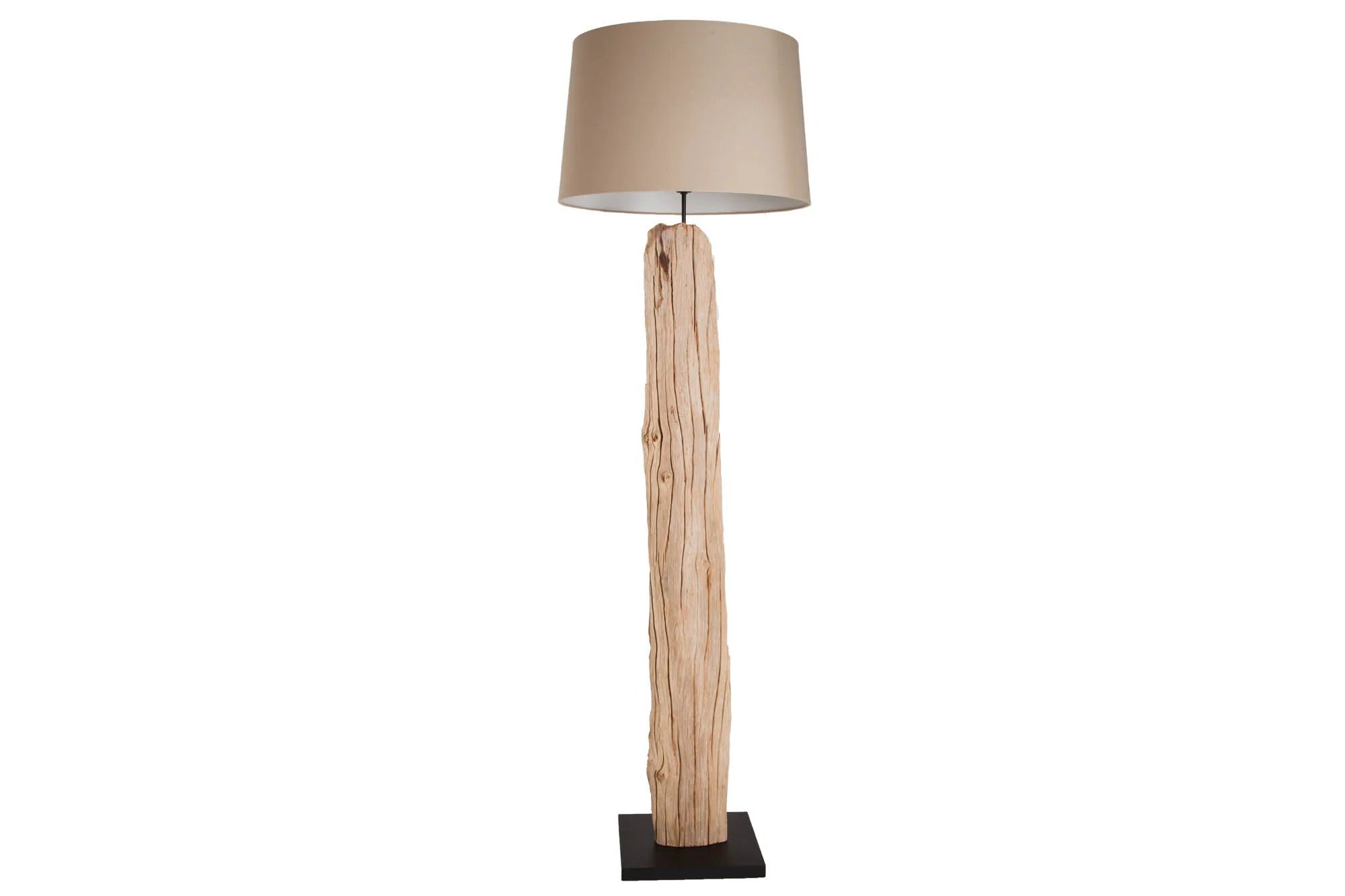 Floor Lamp Rousilique 177cm Beige Driftwood