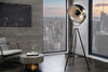 Floor Lamp Big Studio 168cm Metal Black Silver
