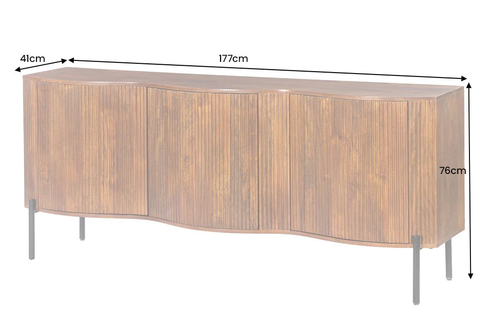 Sideboard Grandeur 177cm Mango Wood Brown