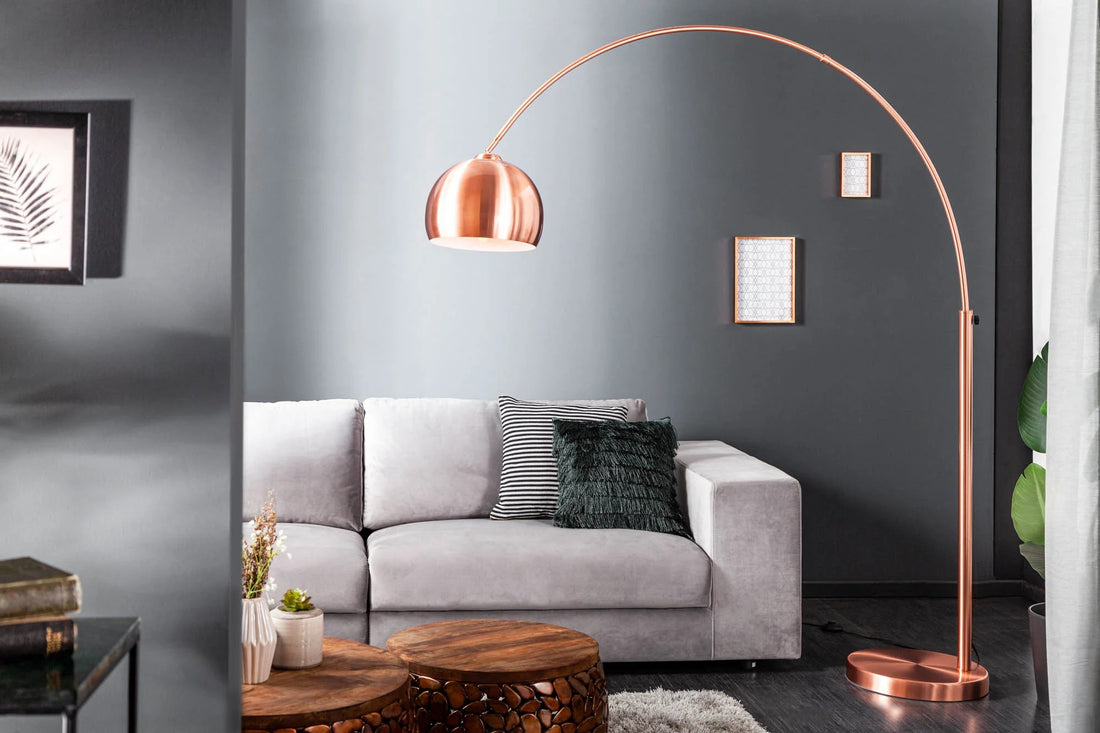 Floor Lamp Big Bow 170-210cm Copper