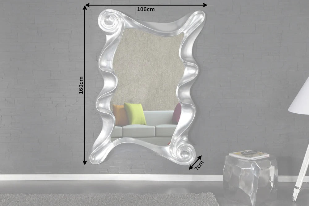 Mirror Alice 160cm Silver