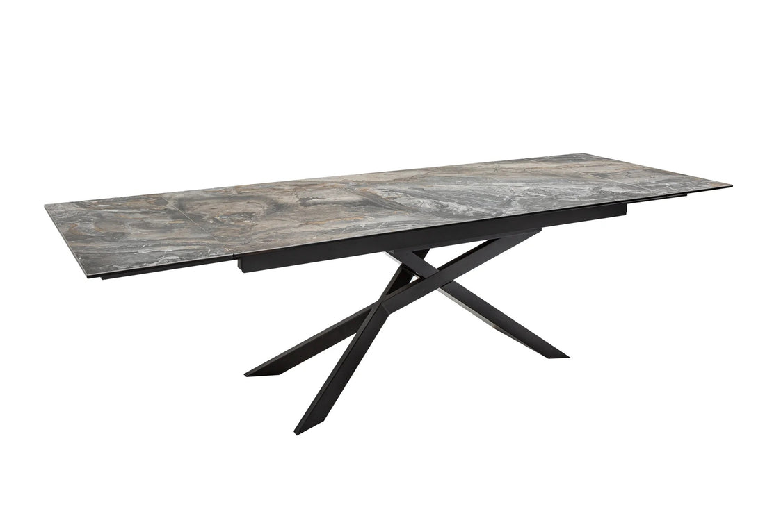 Extendable Dining Table Galactic 180-220-260cm Ceramic Marble Look