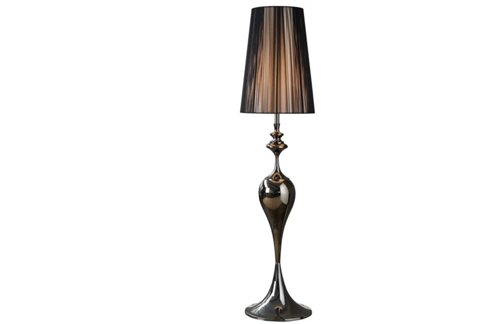 Floor Lamp Lucie 160cm Metal Black