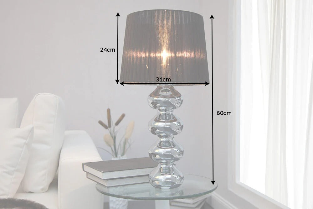Table Lamp Mia 60cm Black