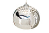 Hanging Lamp Chrome Ball 32cm Metal Silver