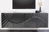 Floating Sideboard Fossil 177cm Mango Wood Black