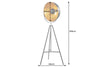 Floor Lamp Big Studio 168cm Metal Black Gold