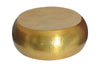 Round Coffee Table Orient 80cm Metal Gold