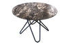 Round Dining Table Horizon 120cm Ceramic Natural Stone Taupe