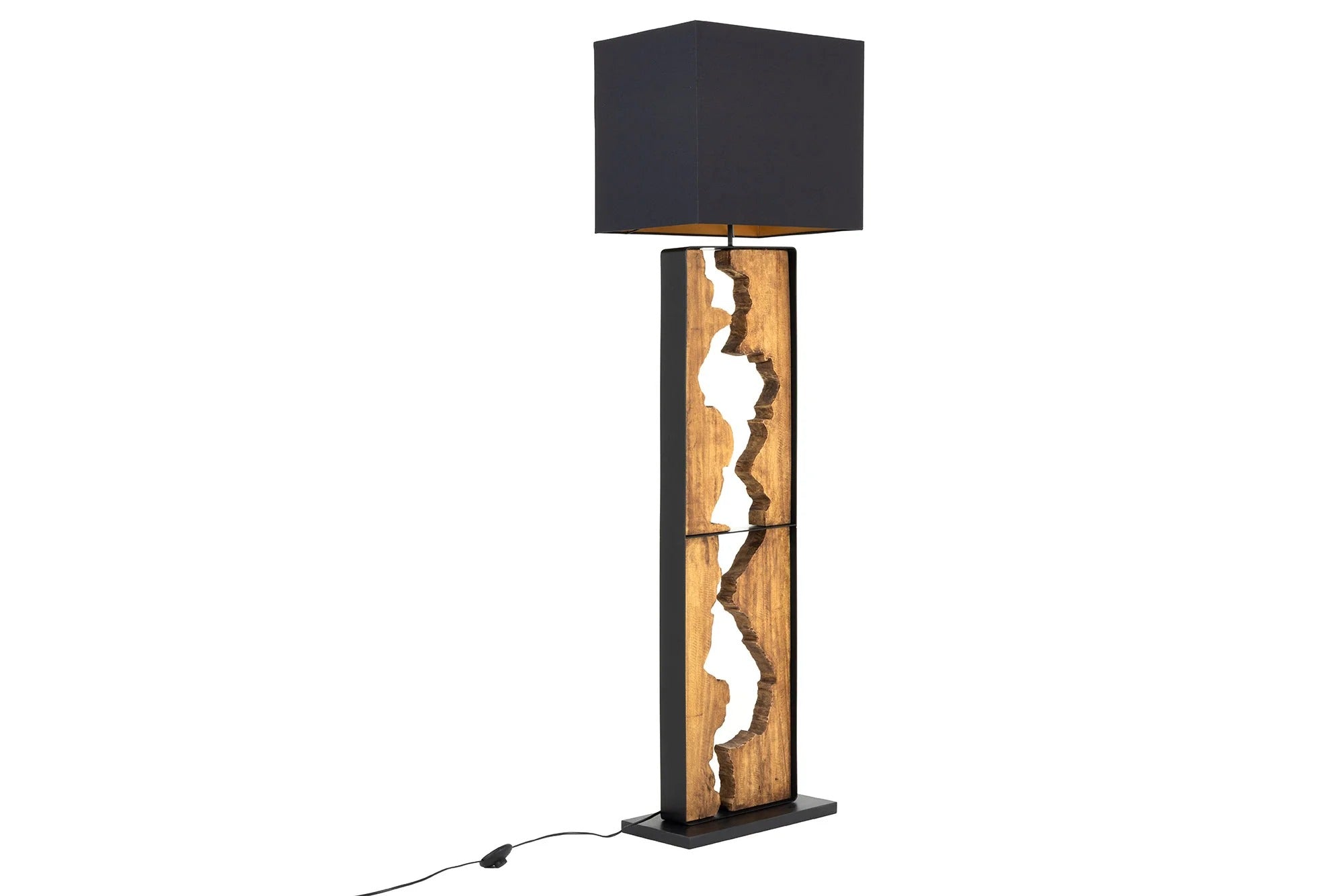Floor Lamp Designed By Nature 166cm Reintree Wood Natural