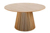 Round Dining Table Yoko 120cm Oak Wood Natural