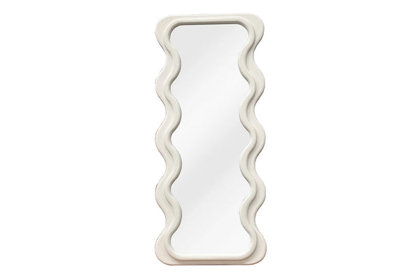 Wall Mirror Curvy 160cm White