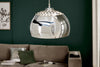 Hanging Lamp Chrome Ball 32cm Metal Silver