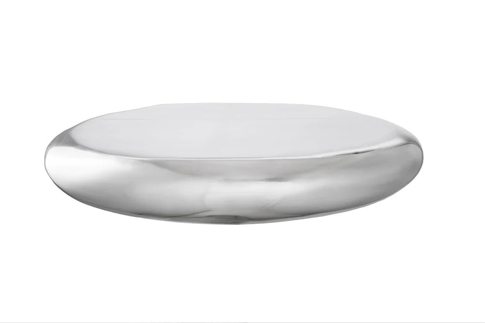 Wall Shelf Tear 40cm Metal Silver